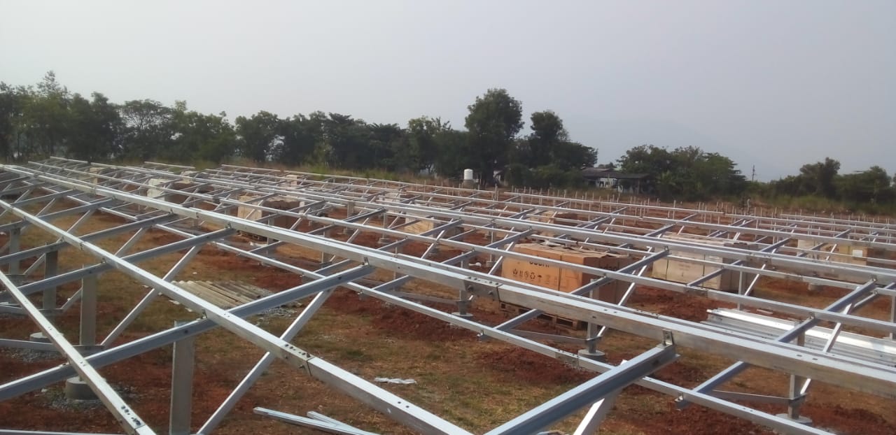 Bobbili 1 MW Industrial Solar Plant – view 6