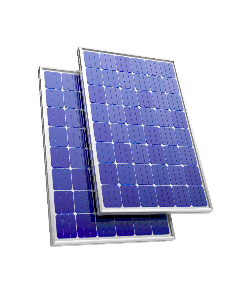 Solar panel illustration